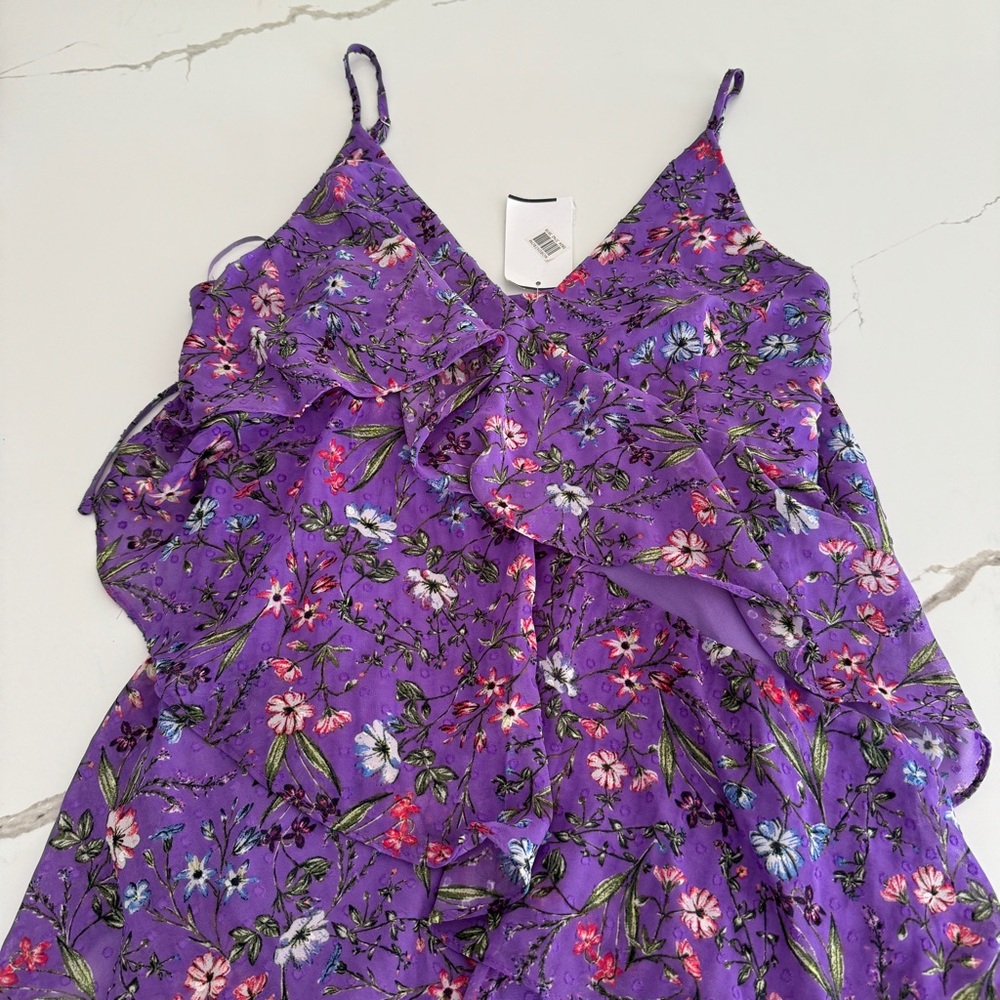 ASTR The Label Purple Ruffle Dress - Picture 2 of 6